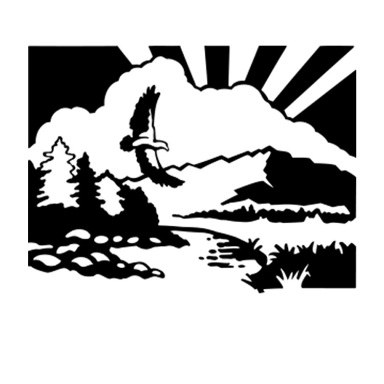 oaring Eagle-Life's Reflections Vault Appliqué