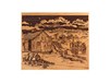 Farm Scene Panel for Lifescenes Urn