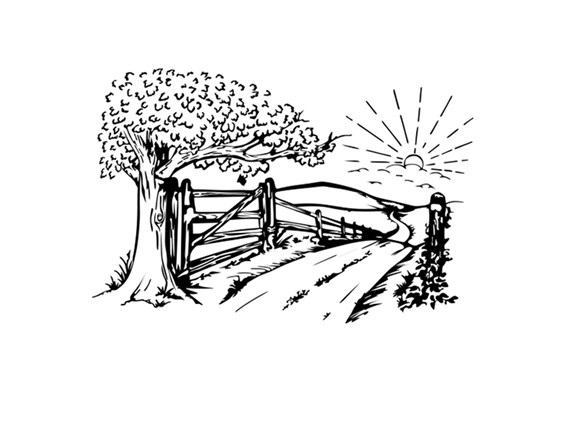 Country Roads-Life's Reflections Vault Appliqué