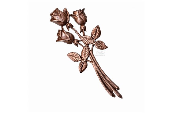 Roses-Burial Vault Emblem