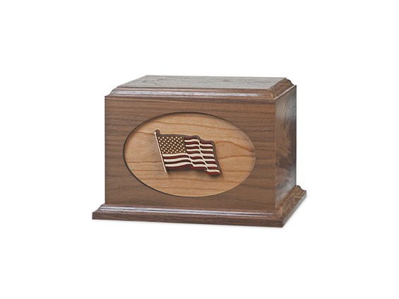 Flag Urn