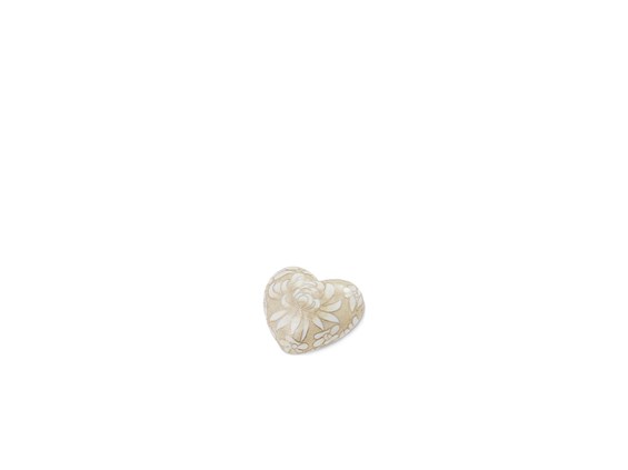 Opal Cloisonné Heart Memento