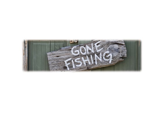 Gone Fishin-Wilbert Legacy Two Print