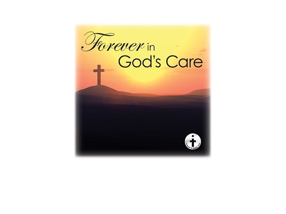 Forever in God's Care-Sunset Image for urn vaults