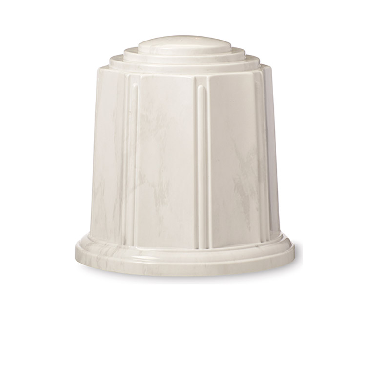 Regal Urn White/Silver
