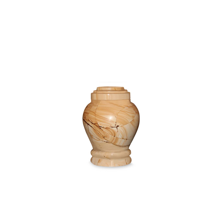 Embrace Teak Urn 5.5" Size