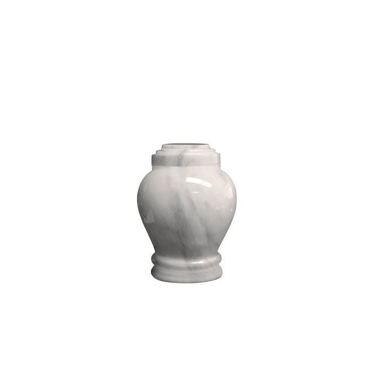 Embrace White Urn  5.5" Size