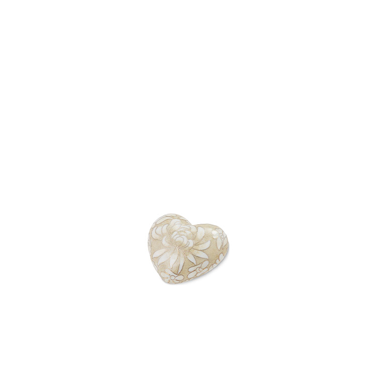 Opal Cloisonné Heart Memento