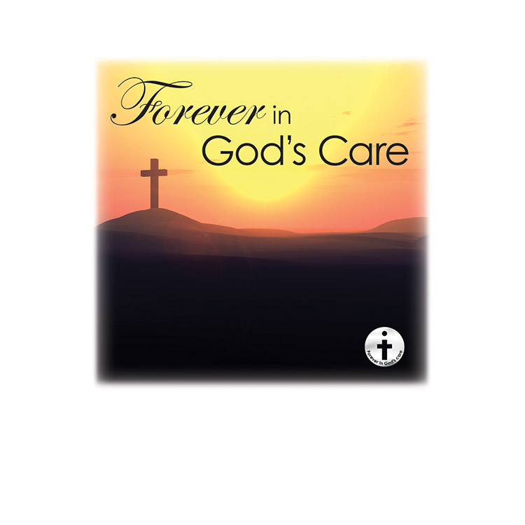 Forever in God's Care-Sunset Image for urn vaults