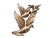 Doves in Flight Applique for Washington Urn