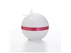 Circle of Life Eco Urn with fuchsia ribbon