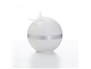 Circle of Life Eco Urn with light gray ribbon