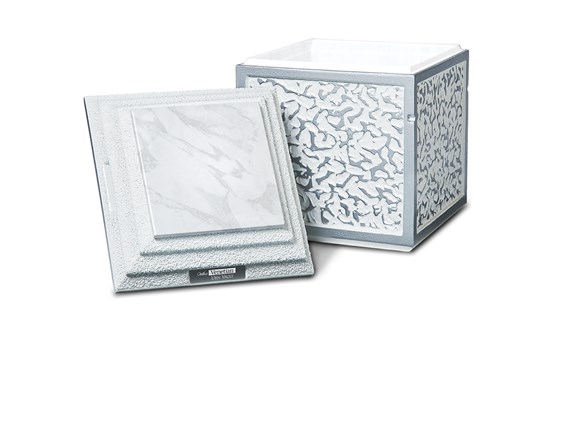 White Venetian Urn Vault
